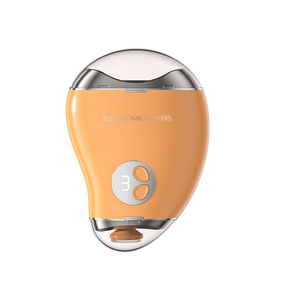Rechargeable Electric Nail Clipper with LED Light and 3 Speeds for Babies