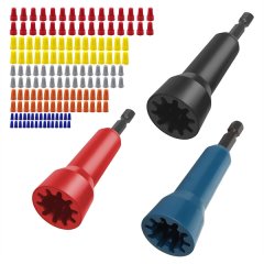Wire Twister Tool for Drill Wirenut Twister Wire Nuts Compatible with None