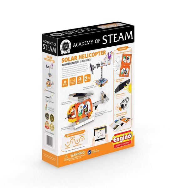 Engino Academy Of Steam Solar Helicopter
