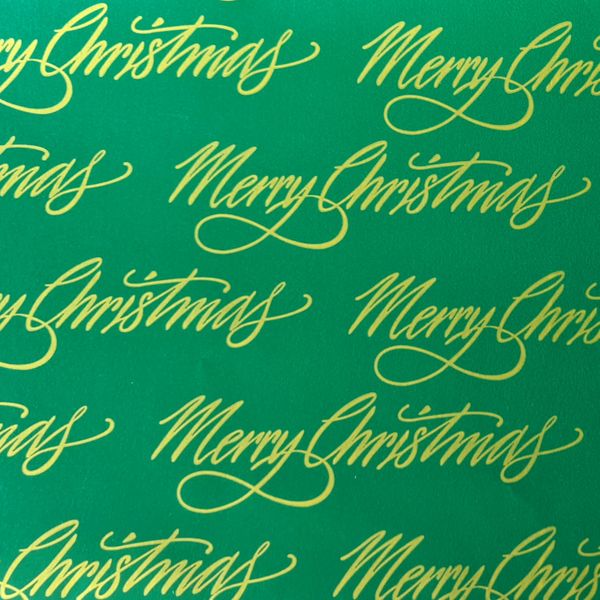 Gift Wrapping Paper 5m Roll - Merry Christmas
