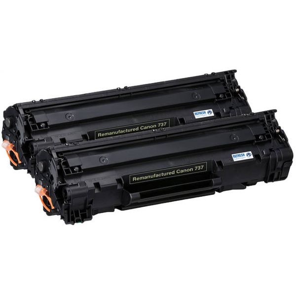 Canon 737 Black Toner Value Pack Deal x 2