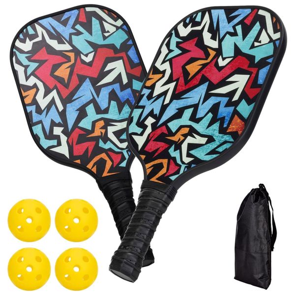 Pickleball Paddle Set - Graffiti Series