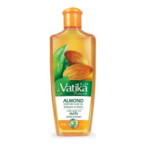 Vatika Almond Enriched Hair Oil 200ml - Nourishing Hair Treatment (1 Pack)