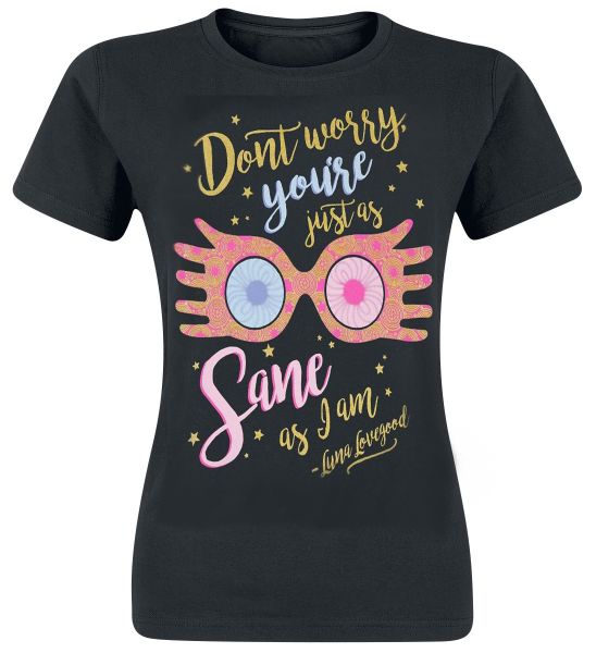 Rock Ts Harry Potter Luna Lovegood Ladies T-Shirt
