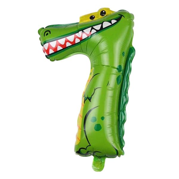 iKids Animal Birthday Balloon - Number 7