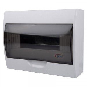 NUR - Din Rail - Distribution Board - Metal - 12 Way