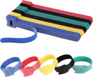 70PCS 6 Inch Cable Ties Reusable Multi-Purpose Wire Ties Cord Organizer