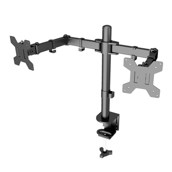 Dual Monitor Desk Mount Monitor Arm Stand Fully Adjustable For 13-32 Inch