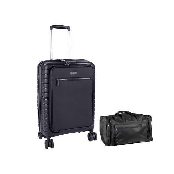 Cellini Bizlite Soft Front Carry-On Business Case + Free Fold Up Duffle