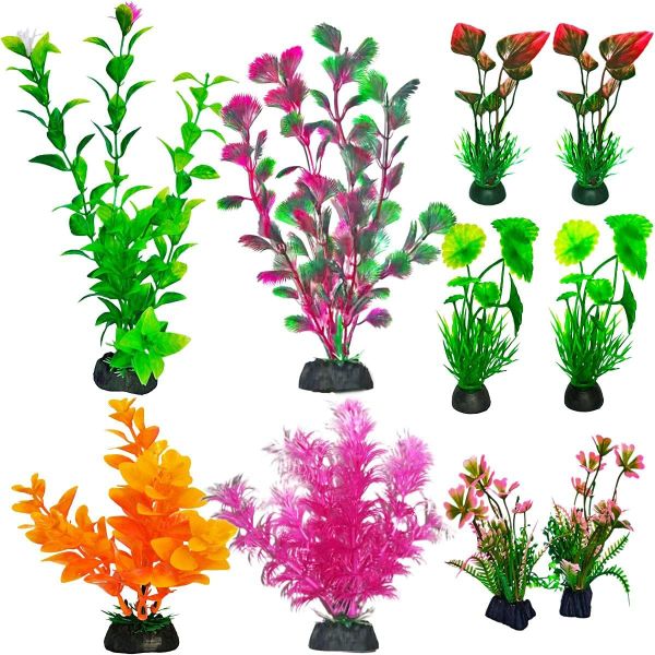 Fish Tank Simulation Aquatic Plant Decoration/Aquarium Box Plant-10 Piece