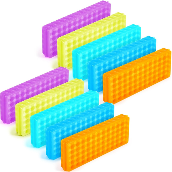 10 Pcs Microcentrifuge Tube Rack Polypropylene Test