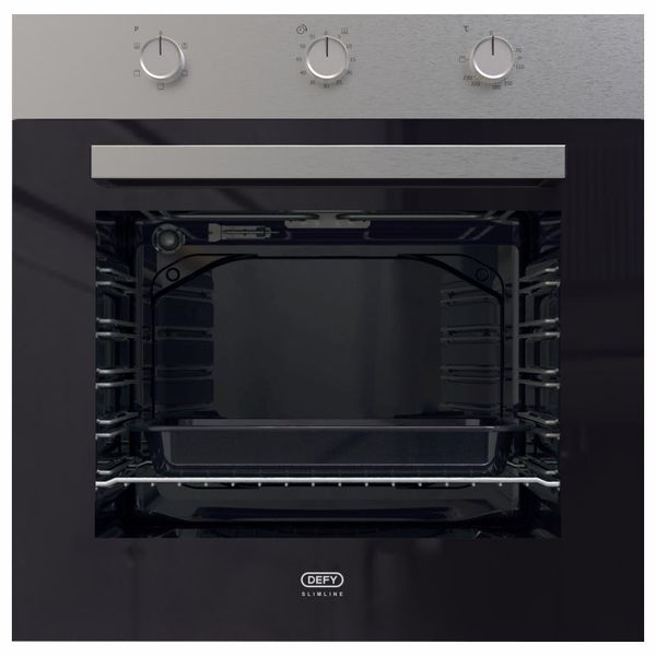 Defy 60cm Slimline Eye-Level Oven DBO484E - Stainless Steel