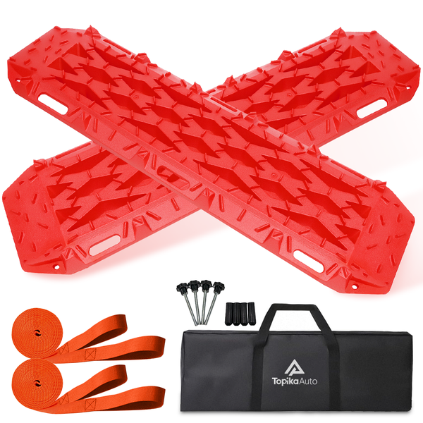 Topika 2 Piece Recovery Boards 10T Load, Off-Road Traction for Sand &amp; Mud