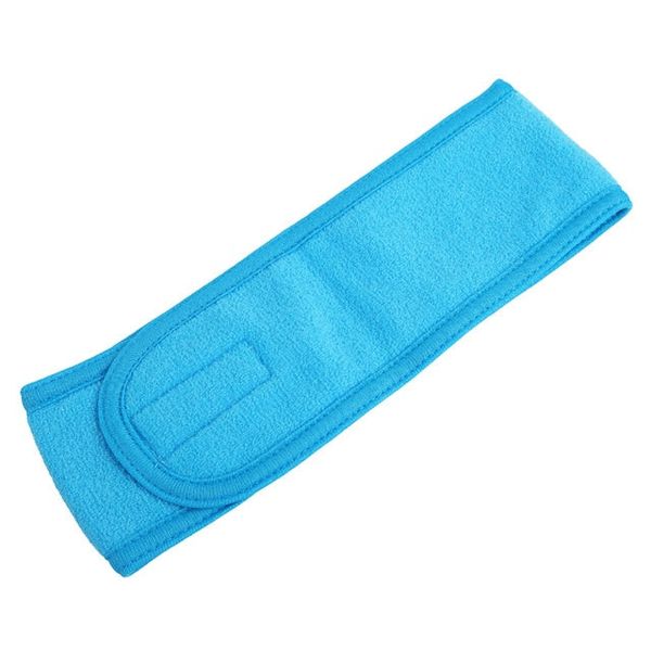 Spa Facial Headband - Pack of 3 - Blue &amp; 1x purple Cotton Manne Towel