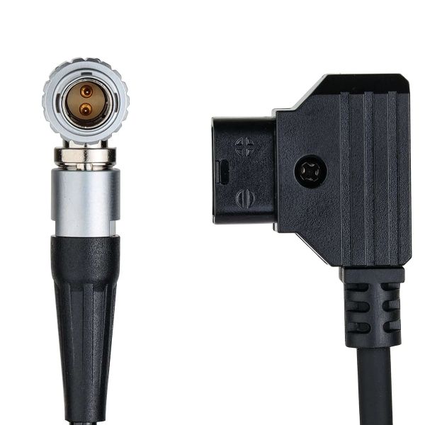 D-Tap to 2-Pin LEMO Male Power Cable Compatible with Z &amp; Cinema Cameras