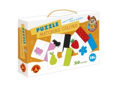 Baby Owl Matching Colours 20 Two PC Puzzles
