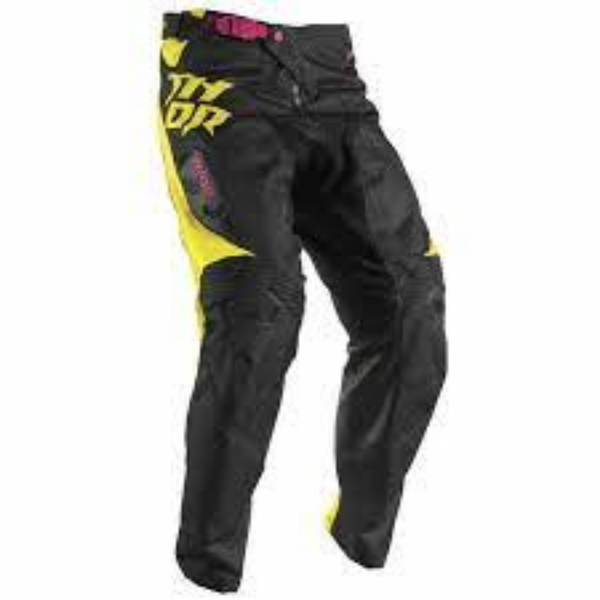 Thor Kids Fuse Air Magenta &amp; Yellow Pants