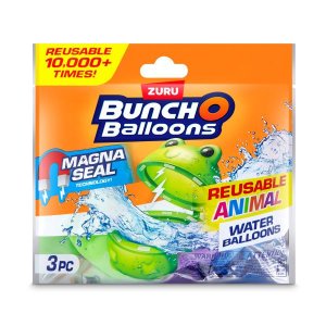 Bunch O Balloons Reusable Animal Water Balloons 3 Pack by ZURU
