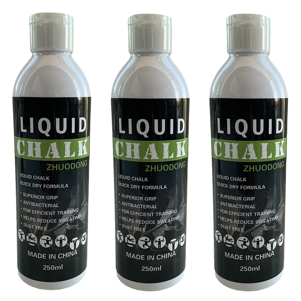 Liquid Chalk for Lifting and Climbing 3x250ml
