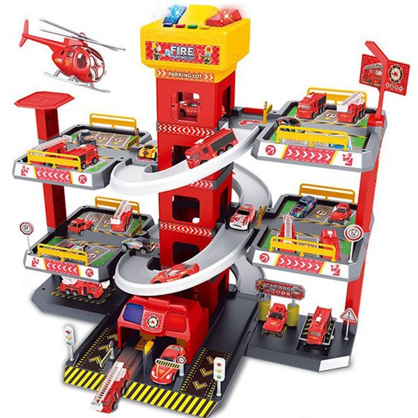 Fire-fighting Parkade Track - Assembly Building Track - Boys' Parking Tower