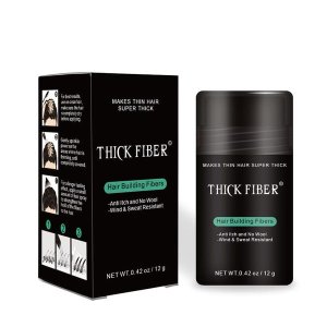 Thick Fiber Hair Building Fibers - Dark Brown (Travelsize - 12g)