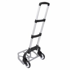 Foldable Aluminium Trolley - Black