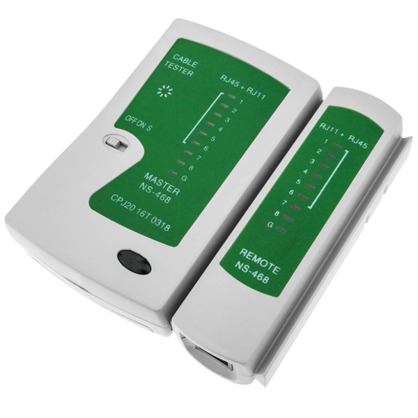 RJ45 and RJ11 Network Cable Tester