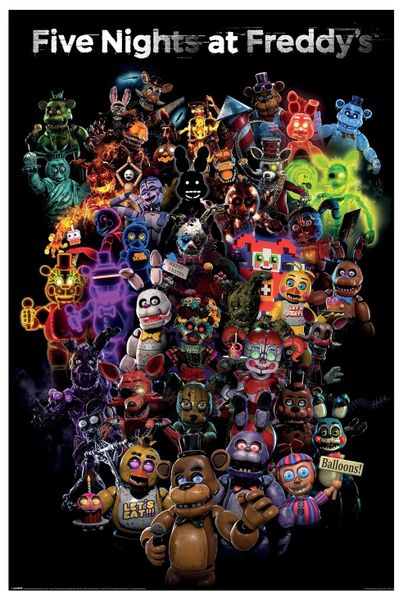 Five Nights at Freddy's (Collage) Poster - 61cm x 91.5cm