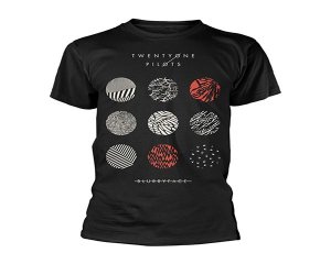 RockTs Twenty One Pilots Pattern Circles T-Shirt