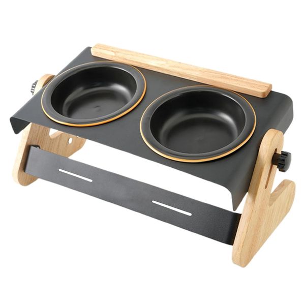 Elevated Dog Bowls - Adjustable Height - Ideal for Pets of All Sizes