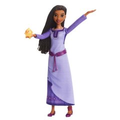 Disney Wish Singing Asha Posable Doll Sings "This Wish" &amp; Star Figure