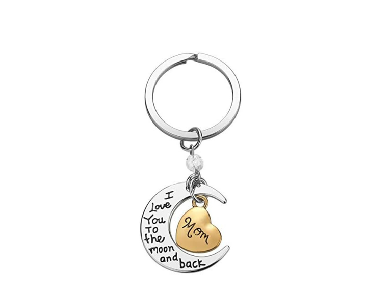 Silver Charm Keyring Mom Appreciation Love Novelty Gift