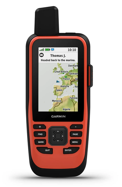 Garmin GPSMAP 86i Marine GPS Handheld With inReach Capabilities - Orange