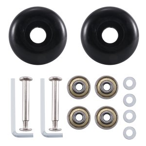 50 X 22 Mm Set Of 2 Luggage Suitcase Replacement Wheels