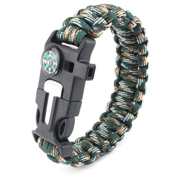 5 in 1 Paracord Survival Bracelet
