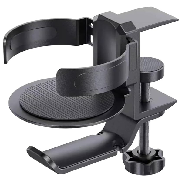 Headphone Hanger Desk Cup Holder clamp 2 in 1 Headphone Stand Cup Stand