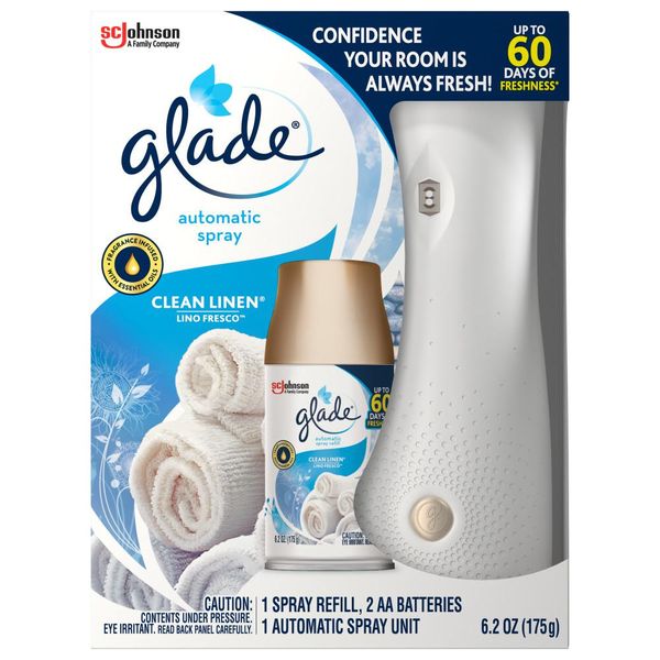 Automatic Air Freshener Spray Holder and Refill Canister