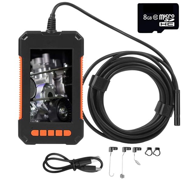 4K HD Industrial Mechanical Grade Digital Handheld 5mtr Endoscope &amp; 8GB SD