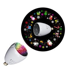 Wolulu LED RGB Projector Bulb E27 Multi-Color Decorative Lighting