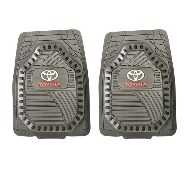 Universal Automotive Mats Compatible with Toyota- 2 Pieces