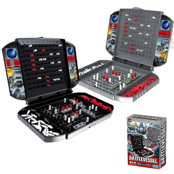 ULNSUE Kids Battleship Board Game Classic Board Game for Kids from 4 Years