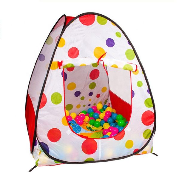 Kids Play Tent with Balls - Red