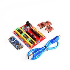 3DV4 CNC Shield V4 + Nano 3.0 + 3pcs A4988 Reprap Stepper Drivers Set