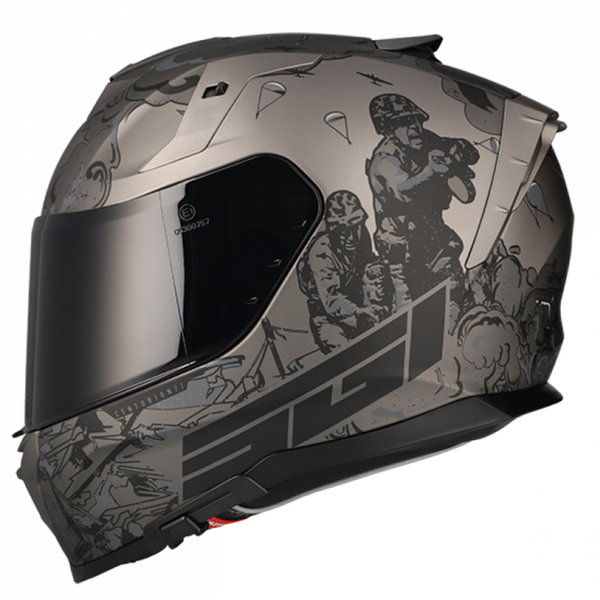 Spirit Rival Centurion Charcoal Helmet