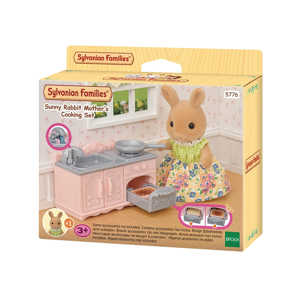 Sylvanian Families Sunny Rabbit Mother's Cooking Set