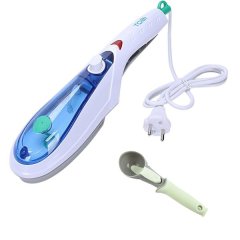 Optic Travel Portable Iron Steamer and Ice Cream Scoop