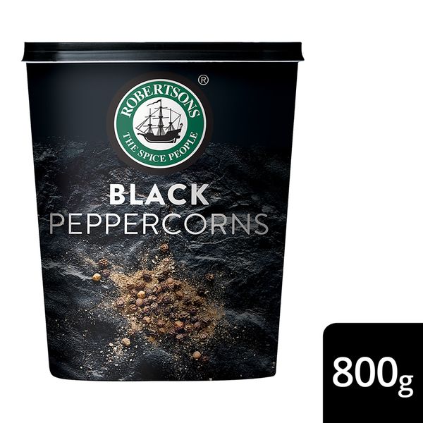 Robertsons Black Peppercorns - 800 g