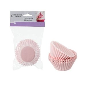Bulk Pack x 6 Baking-cup Paper Muffin 75 Piece Pack Girl