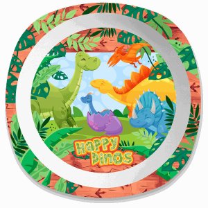 Happy Dino Plate
