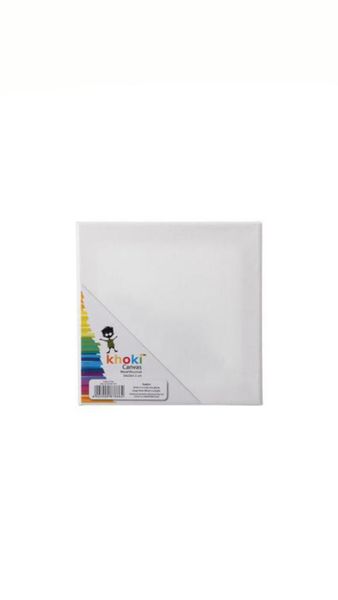 Arts and Crafts - Wood Mounted Painting Canvas (20x20cm)